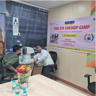 Eye Check for Back Office Staff of Indian Bank, Andheri West Image 1
