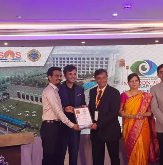 Dr. Harshit Vaidya Recognized by MOS Image 1