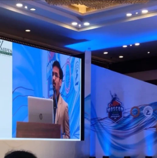 Dr. Harshit delivered talk on “OCT Biomarkers in Diabetic Macular Edema” Image 1