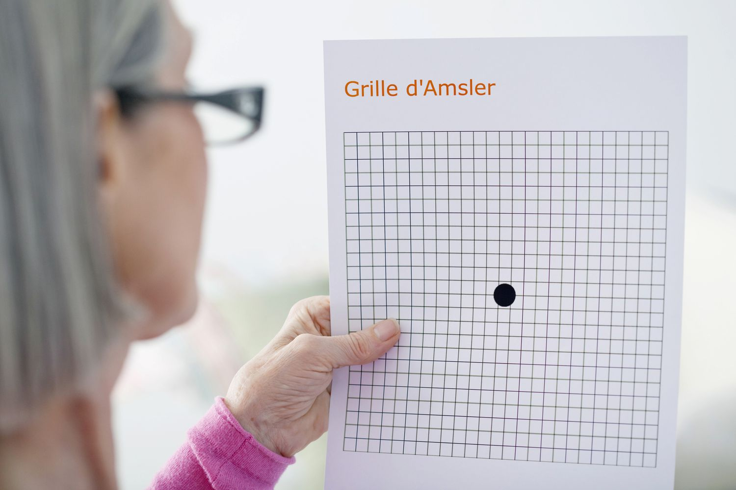 amsler's grid eye condition