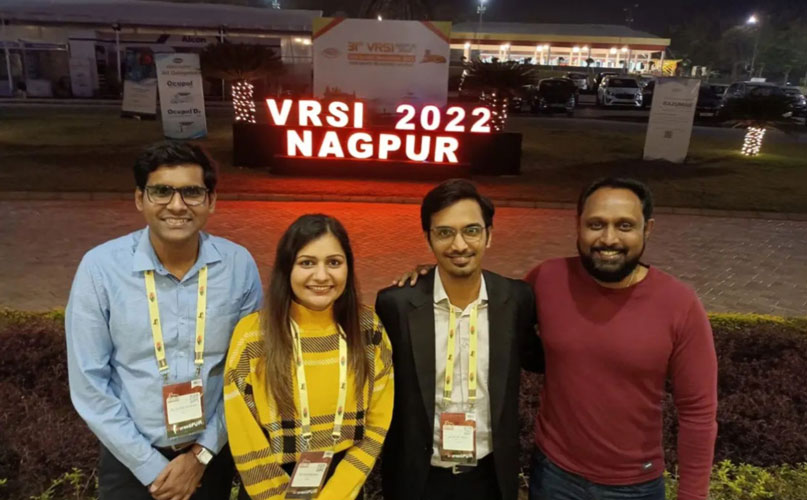 Dr. Harshit Vaidya at VRSI 2022 Nagpur